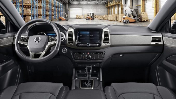 2018 ssangyong musso interior