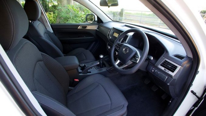 2019 ssangyong musso interior