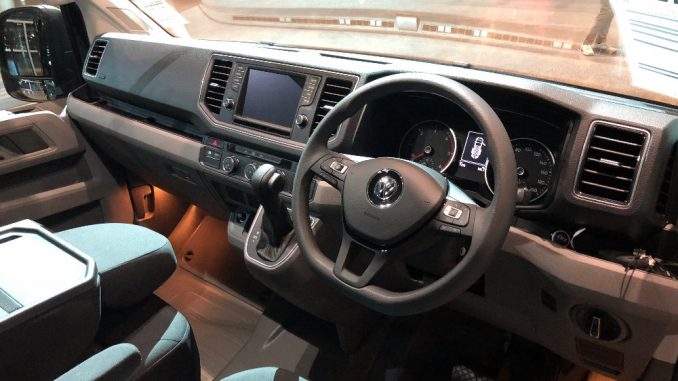 2019 volkswagen crafter interior