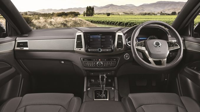 2019 ssangyong musso interior