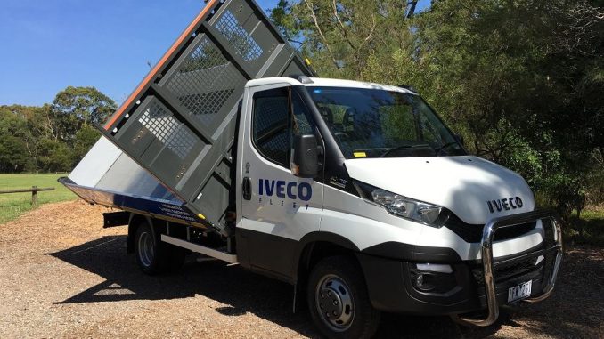 2015 iveco daily three way tipper