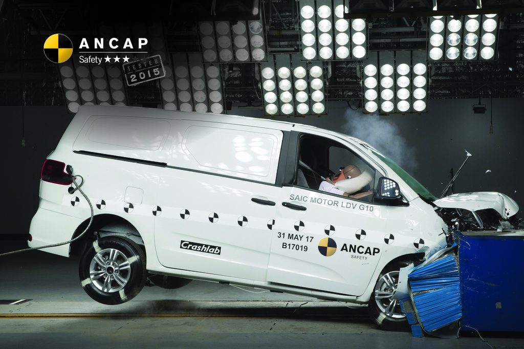 LDV G10 van ancap crash test