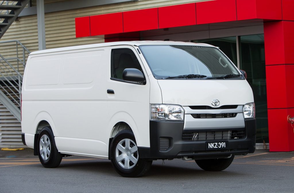 toyota hiace work van