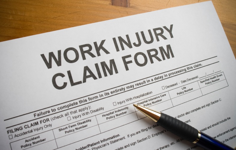 work injury claim form