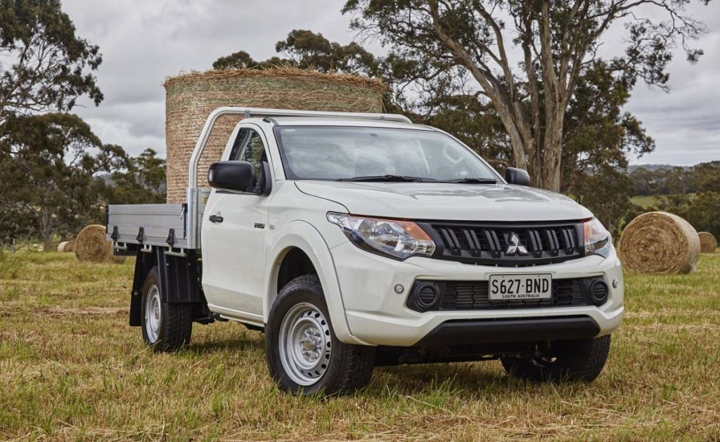 2018 mitsubishi triton glx cab-chassis