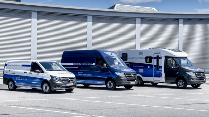 mercedes-benz sprinter hydrogen electric