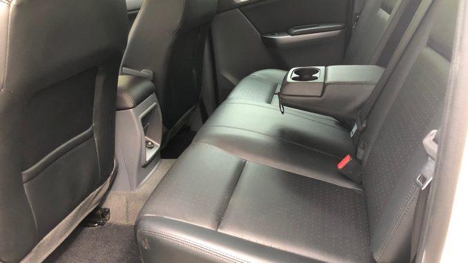 2018 mazda bt-50 rear seats