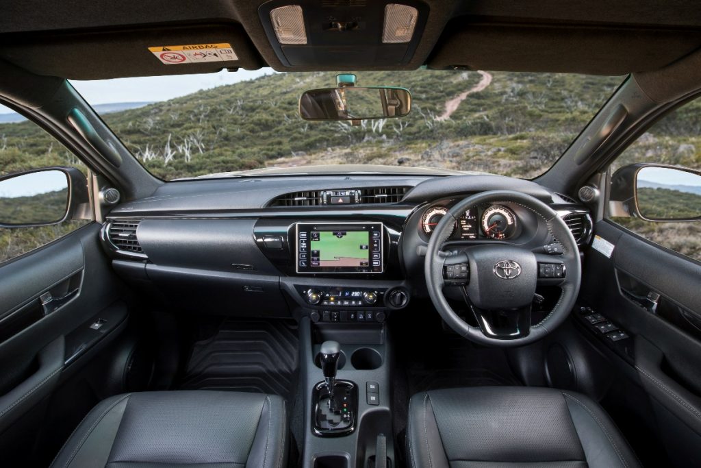 2018 Toyota HiLux Rugged X interior