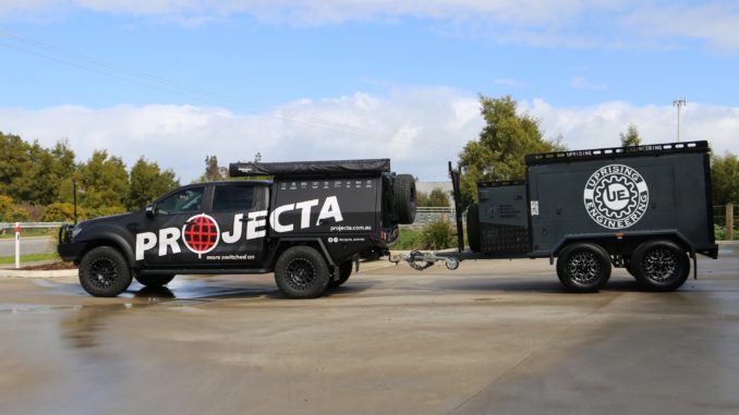 2019 Projecta powered Tradesman Trailer