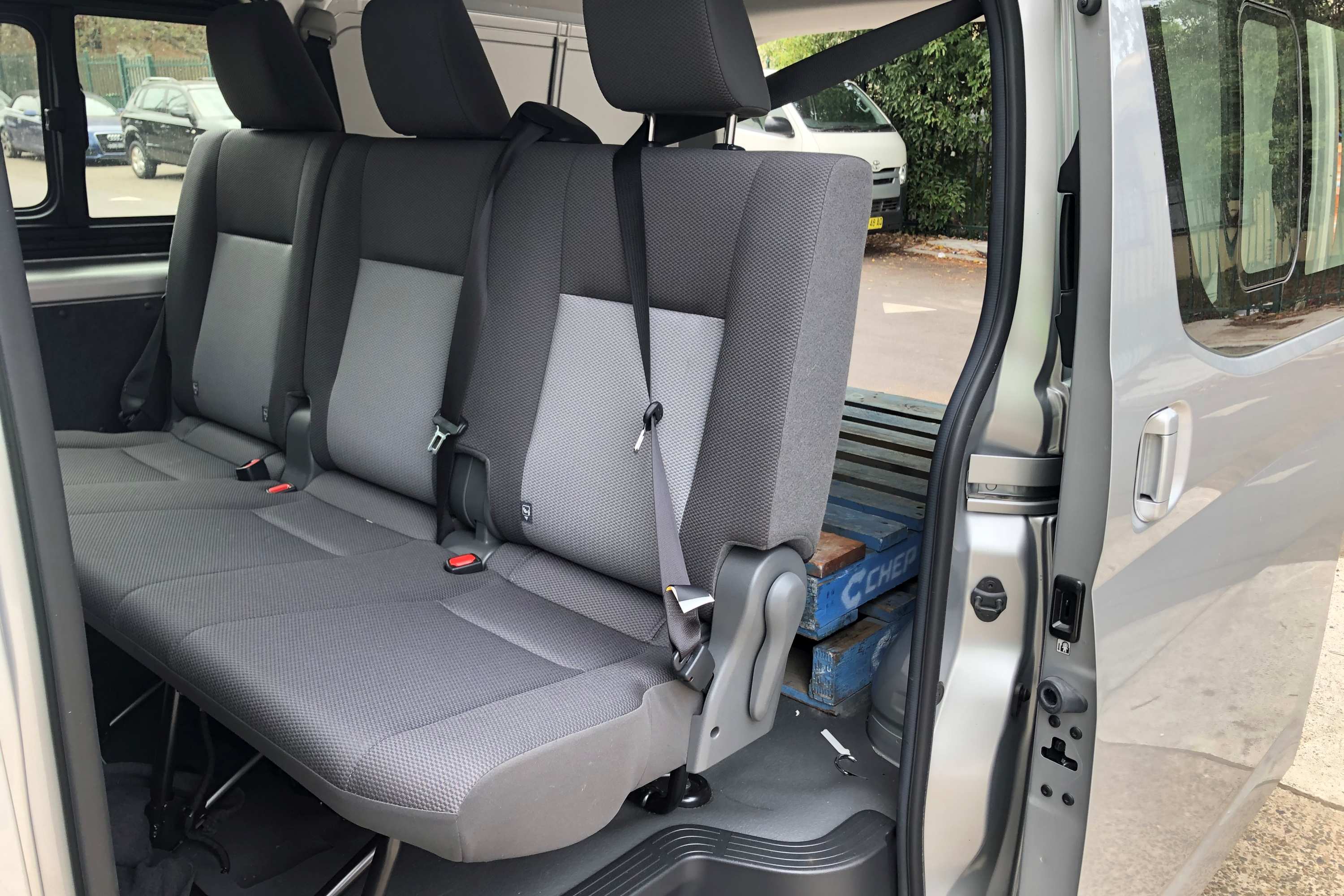 toyota hiace 5 seater van