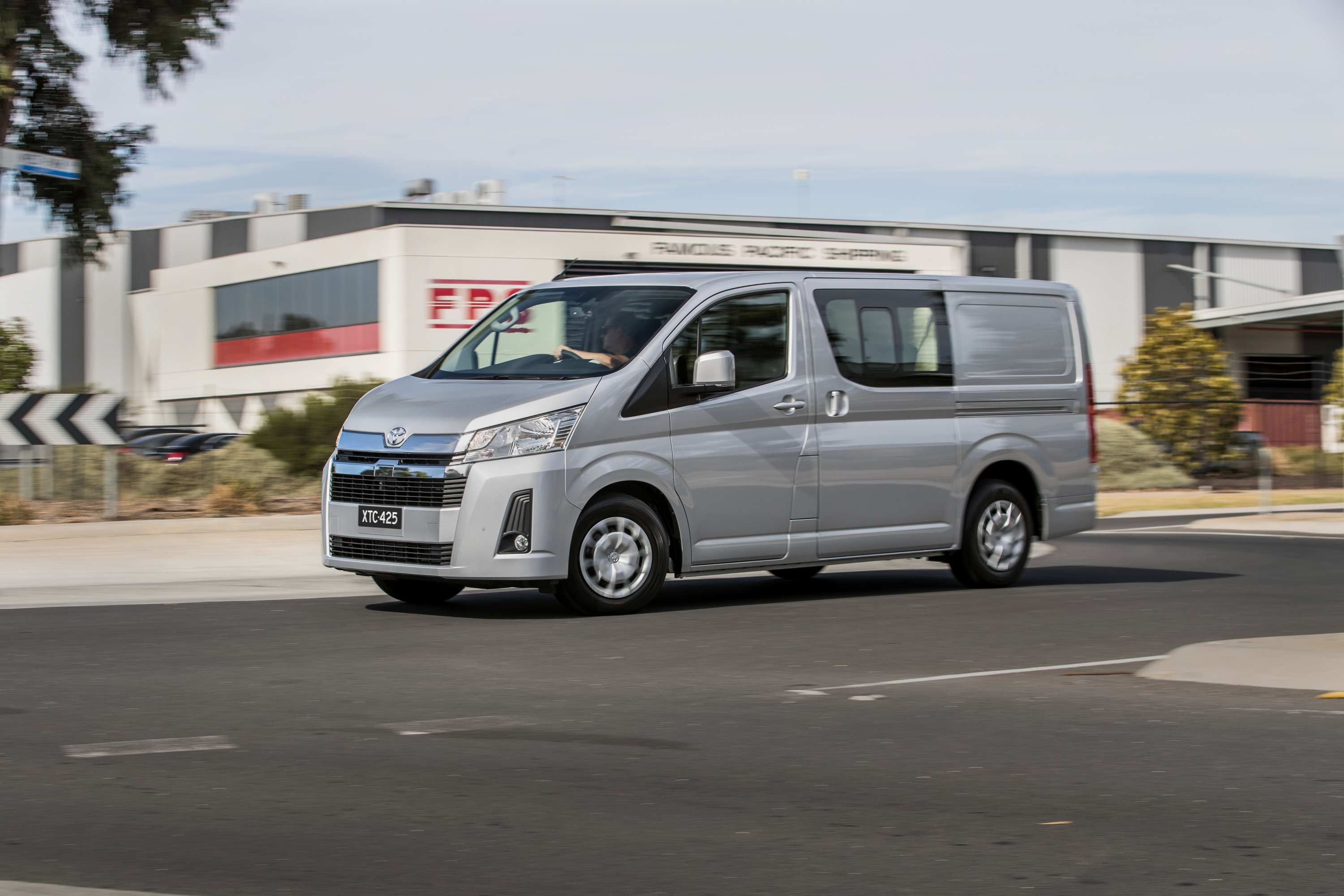 toyota hiace crew van for sale