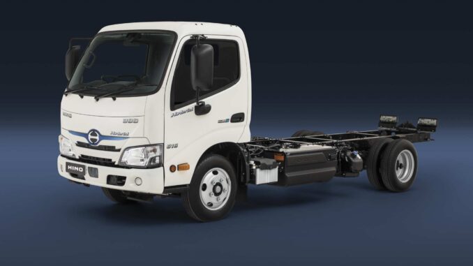 2020 Hino 300 Series Hybrid Cab chassis