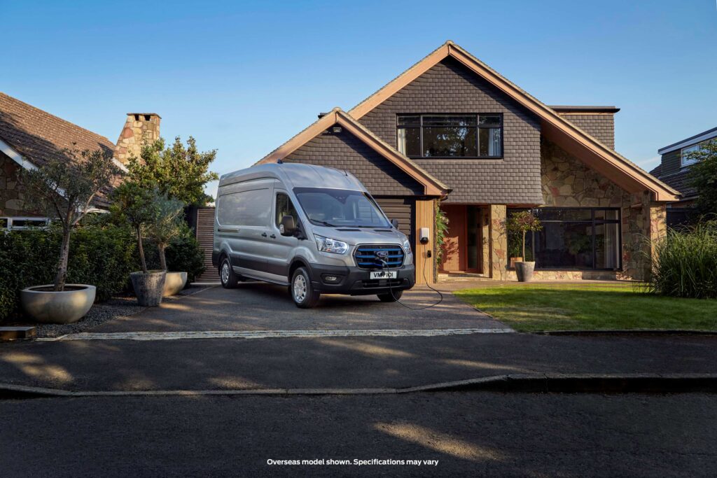 Ford E Transit Front charging 2