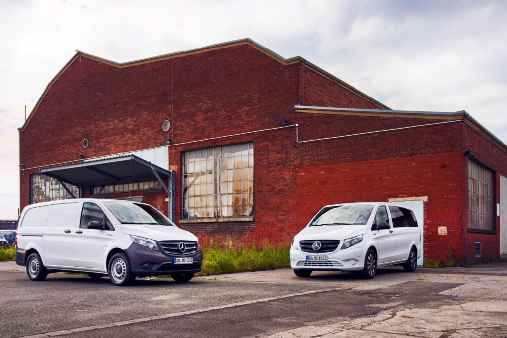 The new Mercedes-Benz eVito Tourer – interior;combined power consumption: 26.2 kWh/100 km; combined CO2 emissions: 0 g/km*