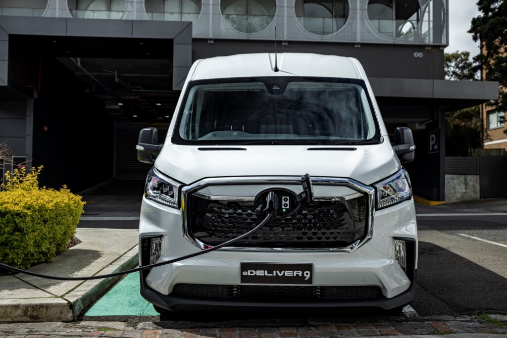 2022 LDV eDeliver9 charging