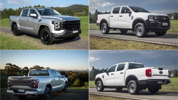 Tunland vs Ranger exterior compilation 1